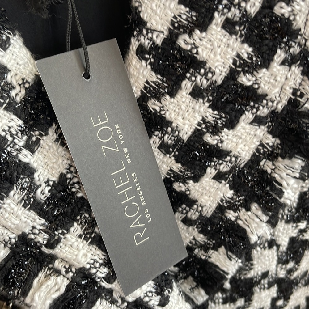 Rachel Zoe Houndstooth Jacket, NWT - Picture 5 of 8